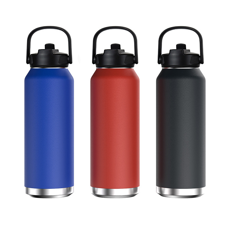 Topnovo New  Hot sale Double Wall Stainless Steel Insulated Polar Camels 32oz Gym Water Bottle