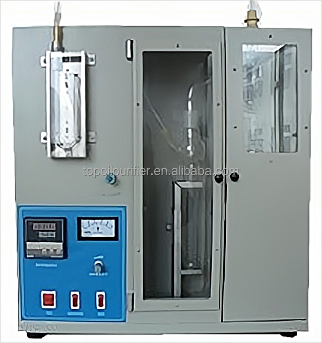 High boiling point range petroleum products vacuum distillation apparatus