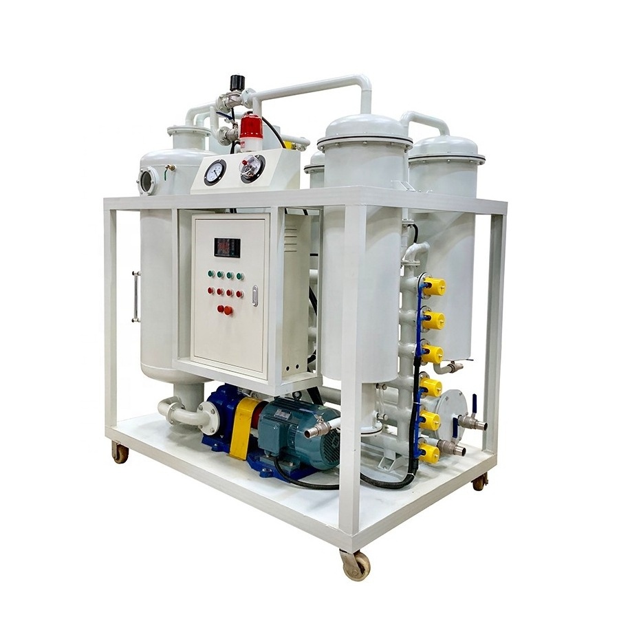 50 kw Steam Turbine Oil Purifier / Degassing Equipment