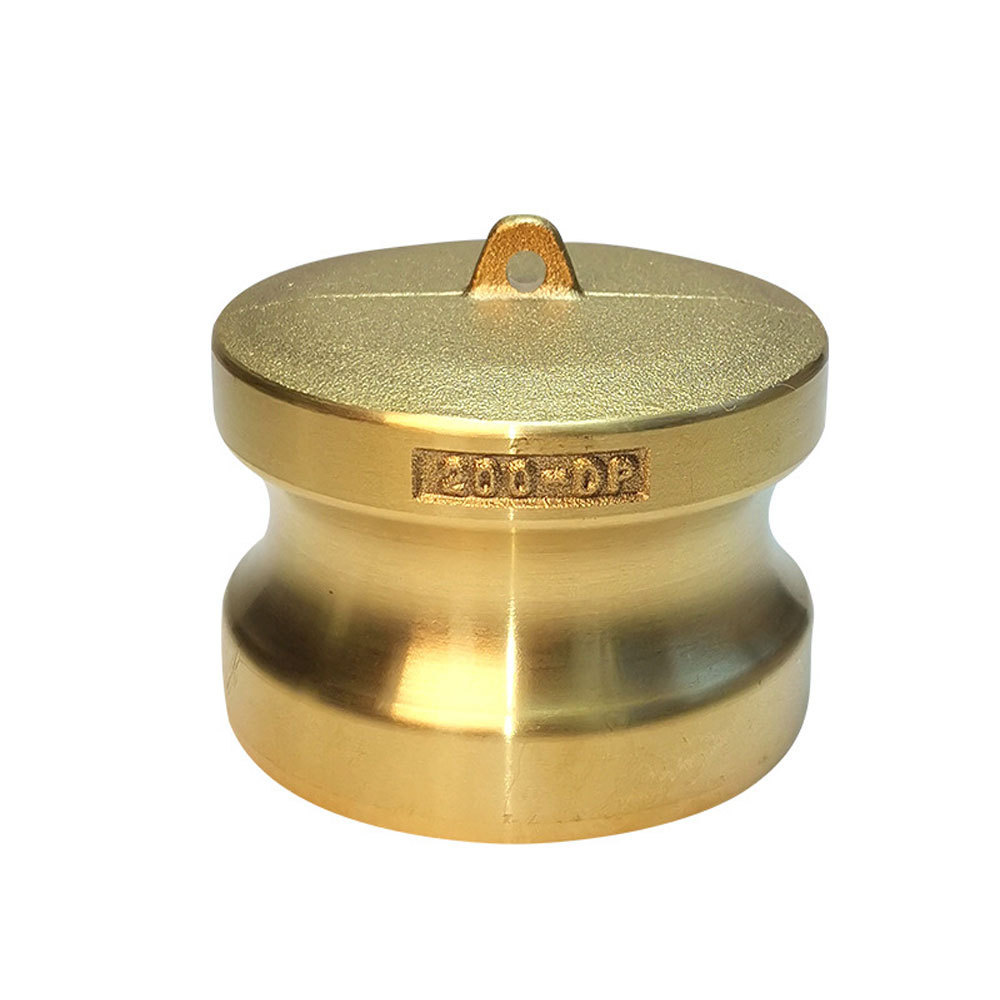 Brass Camlock Female End Coupler Type DC Female Dust C ap Pipe Handle Autolock Camlock Coupling