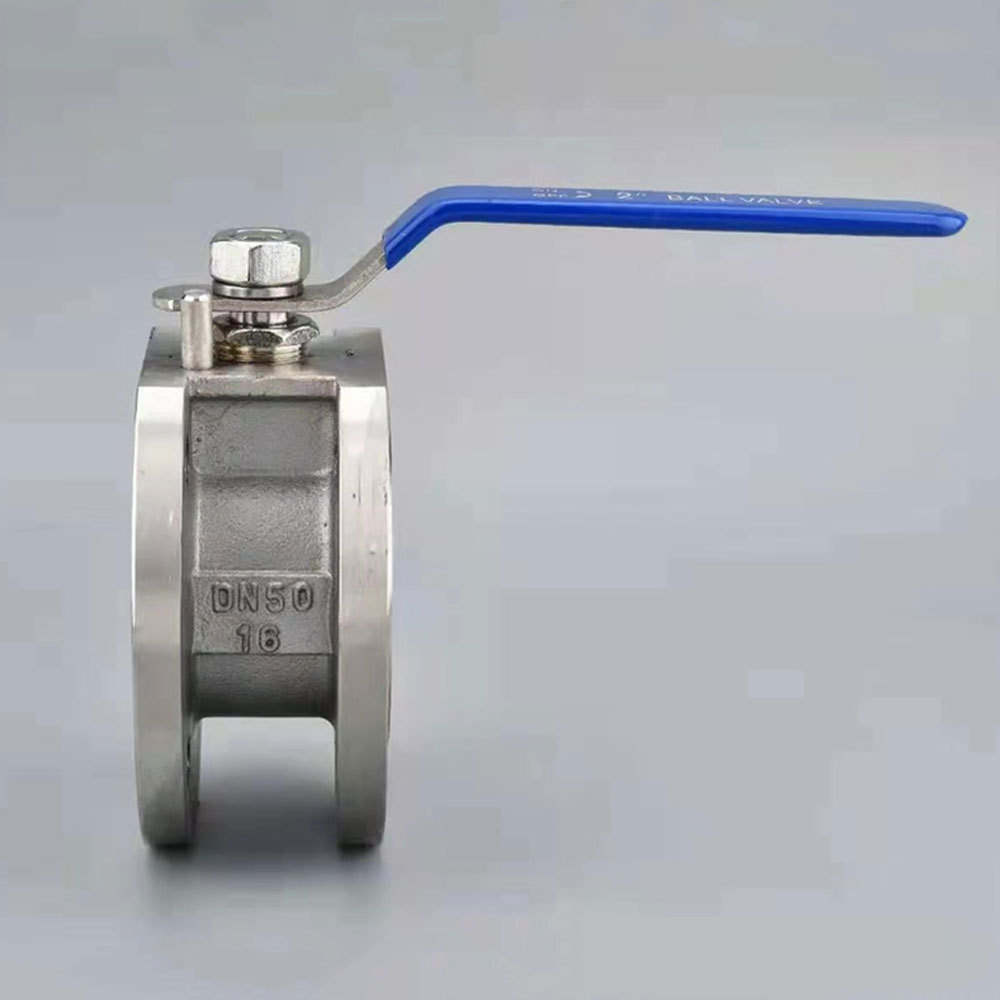 Q71F-16P  Ball Valve High Pressure DN40 Stainless Steel CF8 Vacuum Wafer Butterfly Valve