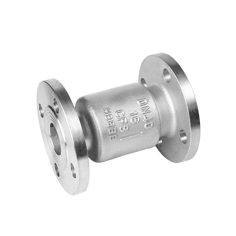 OEM vavles SS304 Lift Flange Swing Check Valve One Way Valve Pneumatic Check Valve