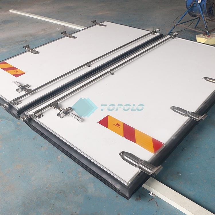 TOPOLO insulation frp sandwich panel CKD Refrigerated Trucks Body For Sale