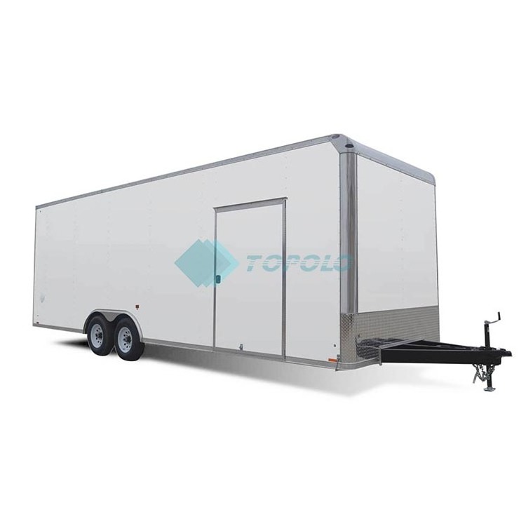 TOPOLO insulation frp sandwich panel CKD Refrigerated Trucks Body For Sale