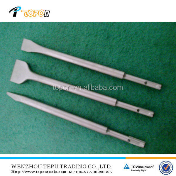 SDS Plus flat stone chisel/ point chisel/big flat japanese chisel