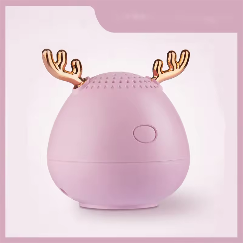 Unique Cartoon Deer Horn Speaker Girlfriend Gift Small Speaker Mini Wireless Speaker With Subwoofer