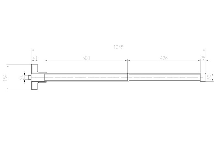 UL CE ANSI 1Fire Door Panic Exit Device Safety Door exit push touch panic bar exit device panic bar