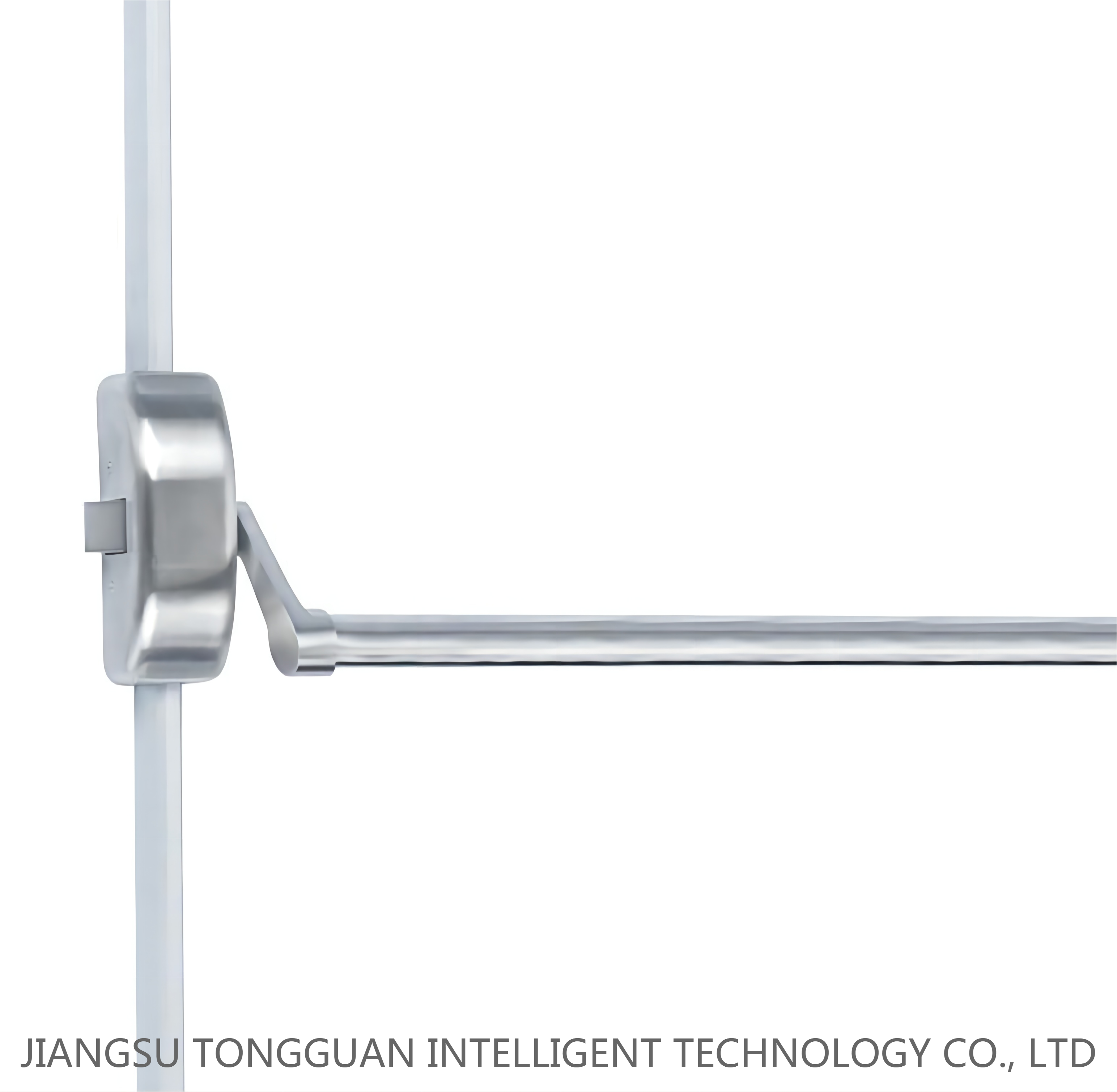 Panic Exit Device Door Push Bar 3-Point Lock With Integral Lock For Exit Entrance