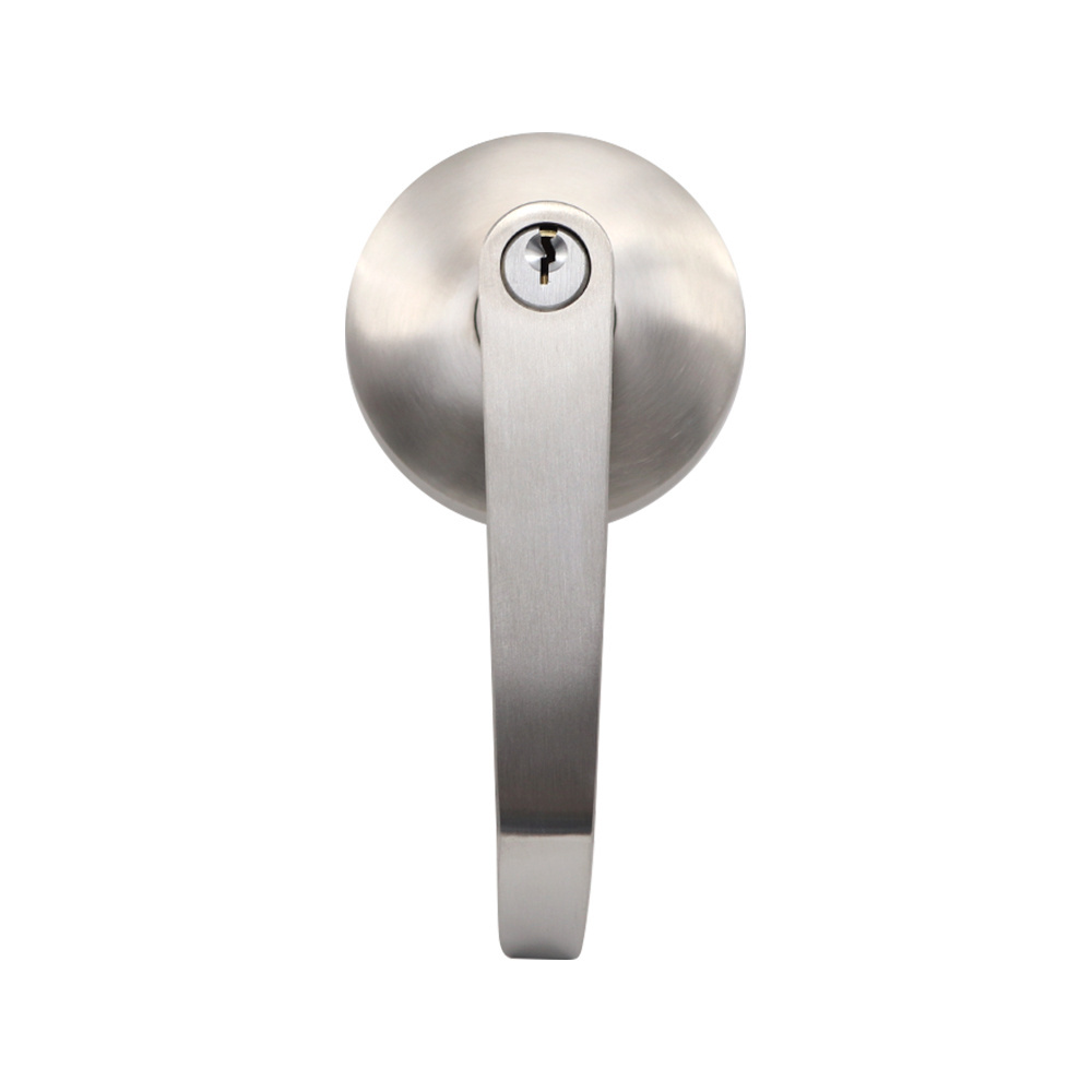 017S Top Sale Stainless Steel lever handle door key and lock swing handle latches lock  Panic Bar Exit Trim Lock