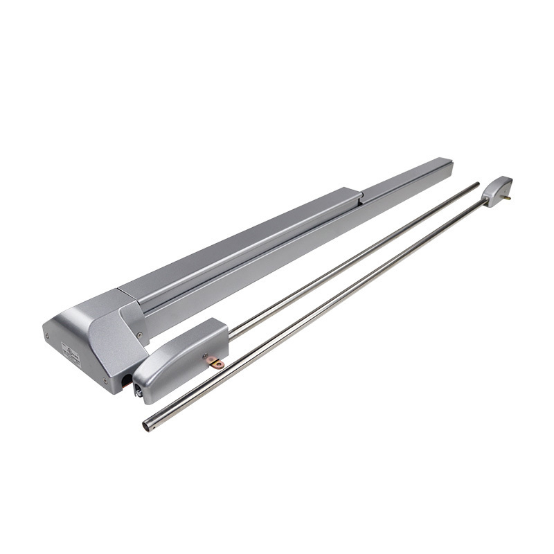 F6600P Recommend Door Push Panic Bar with Exterior Lever Lock Emergency Exit Hardware Device Fire Door Panic Bar