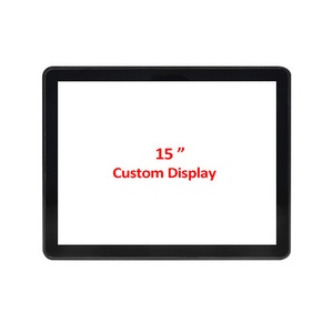 Custom 15 inch Capacitive pantalla tactil moniteur ecran tactile Open frame Touch Screen monitor raspberry pi 1000 nits