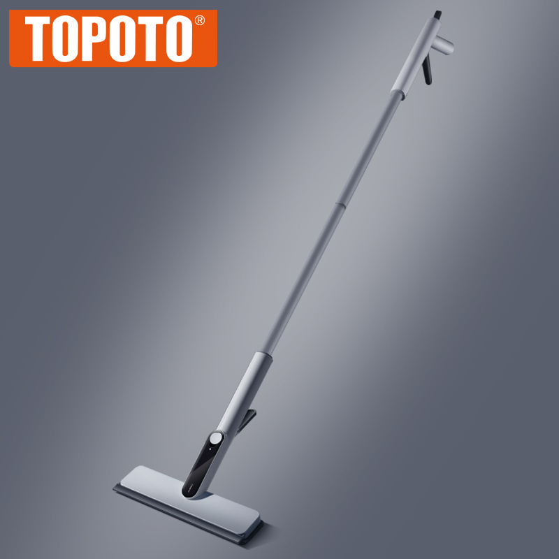 TOPOTO hot sale customization magic professional cleaning window glass cleaner squeegee spin 180 squeeze tool wipers mop