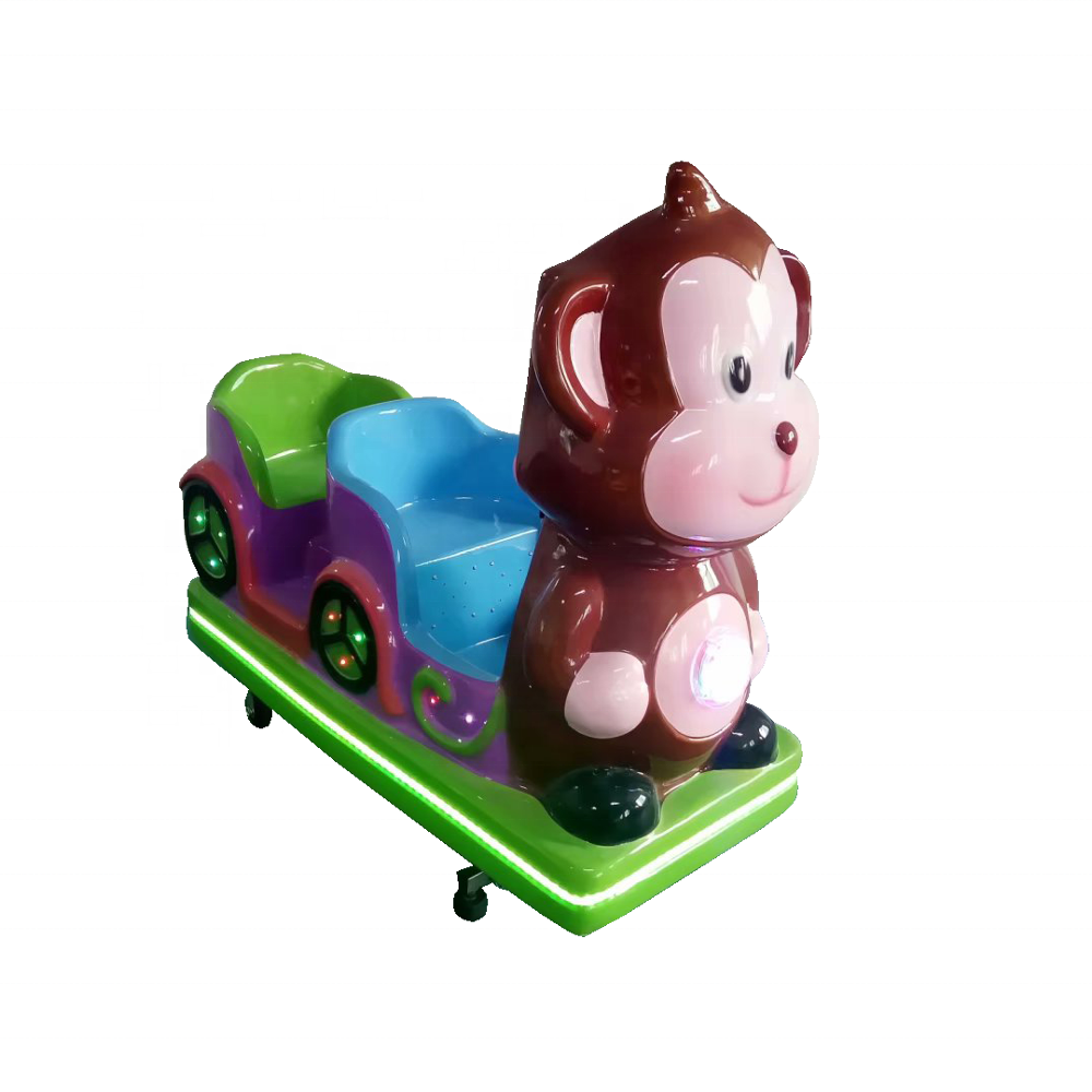 Amusement Park Coin Operated Kiddy Ride On Animal Toy Top Quality Shopping Mall Kiddie Ride With 3D Interactive Video Games