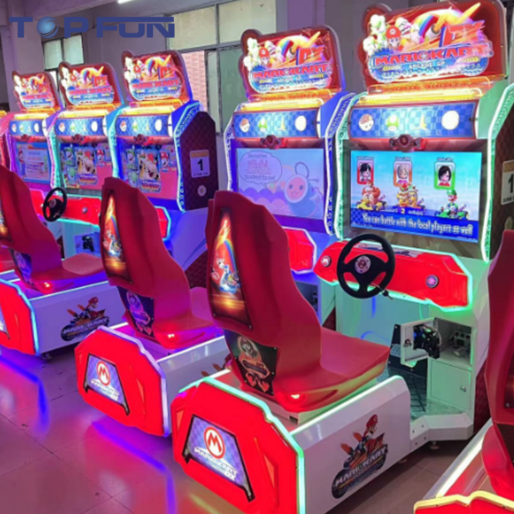 Amusement Coin Operated Mario Kart Arcade Car Racing Game Machine Simulator Video Games Machine