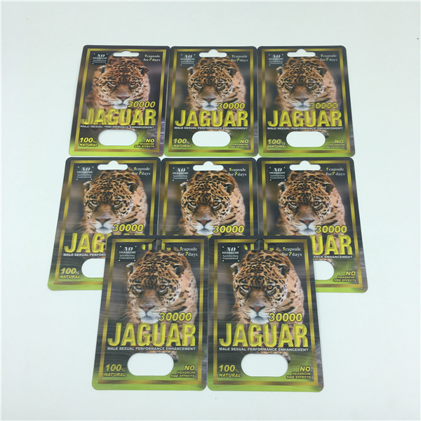 Custom Logo Rhino 69 Sex Pills Male Enhancement Pills Jaguar 1000k Capsule Card Blister Packaging 3d Paper Plastic Display Pack