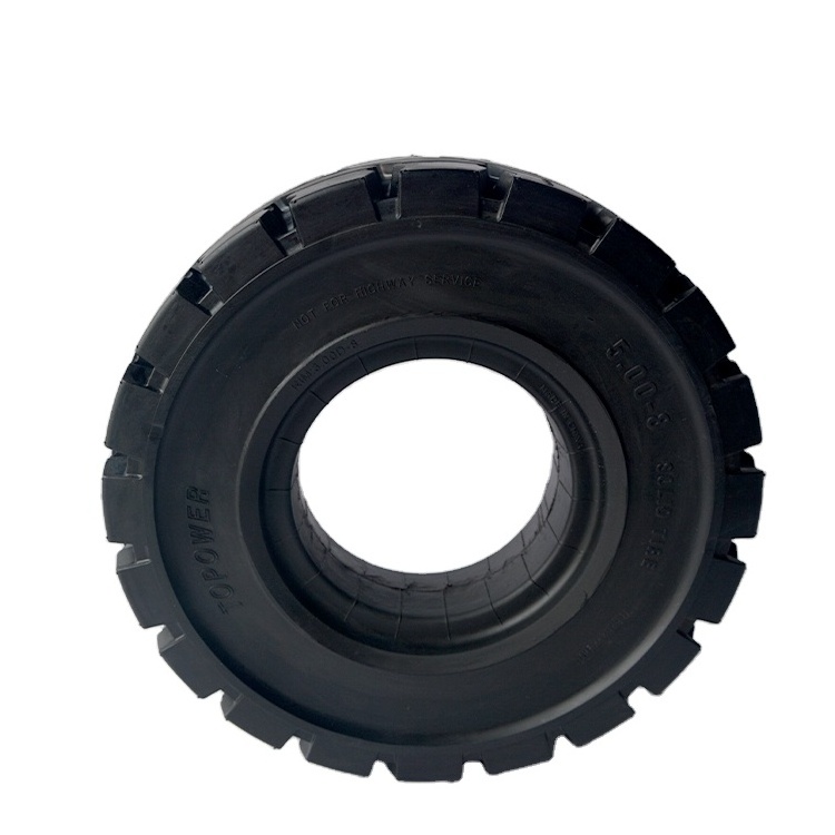 Forklift solid tyre Lift Truck Tyre 5.00-8