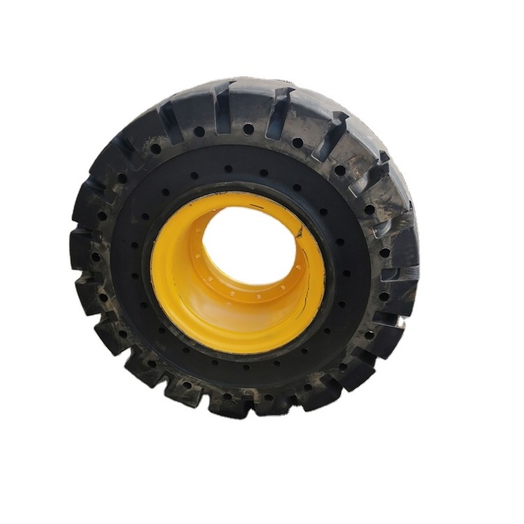 Wheel loader tires 23.5-25 OTR industrial solid rubber truck tire