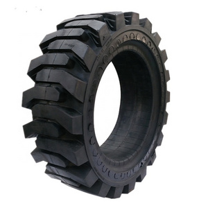 Topower Brand Premium Quality Skid Steer Loader Rubber Tire 10-16.5 12-16.5 Off-road Solid Tire