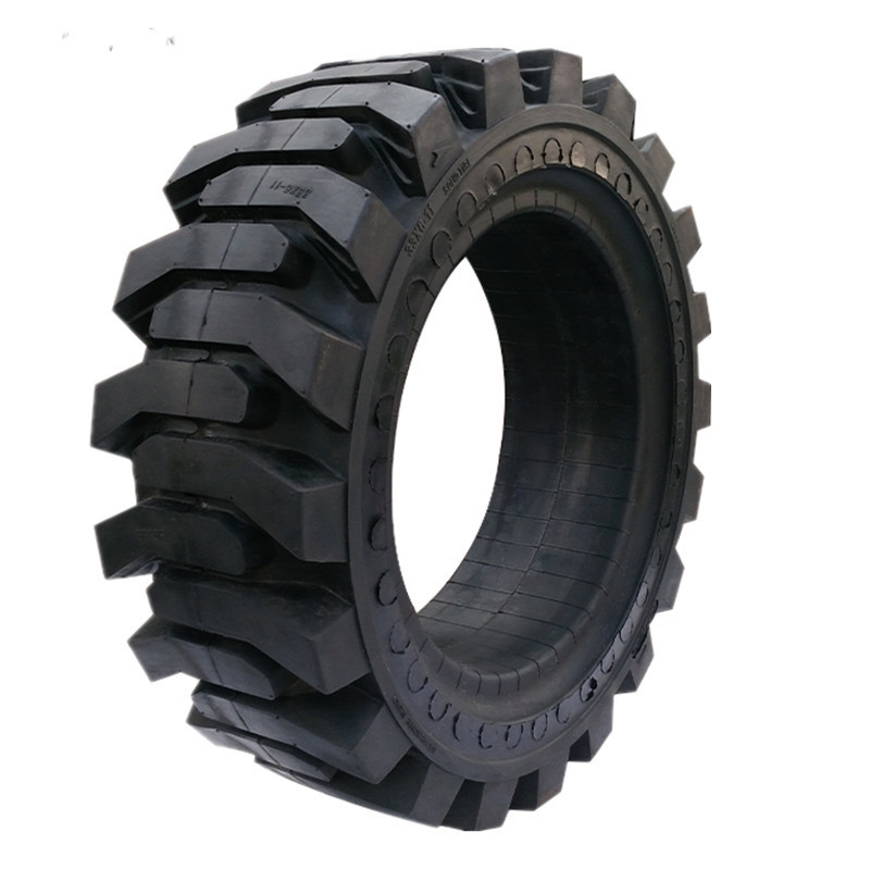 Topower Brand Premium Quality Skid Steer Loader Rubber Tire 10-16.5 12-16.5 Off-road Solid Tire