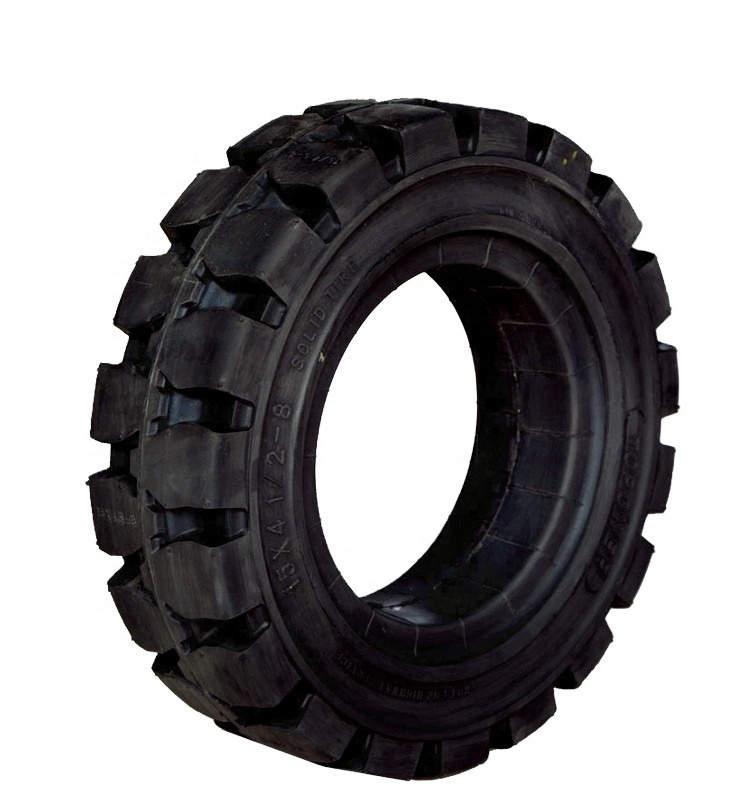 Natual Rubber Electric Forklift Solid Tyre 15X4 1/2-8 15x4.5-8