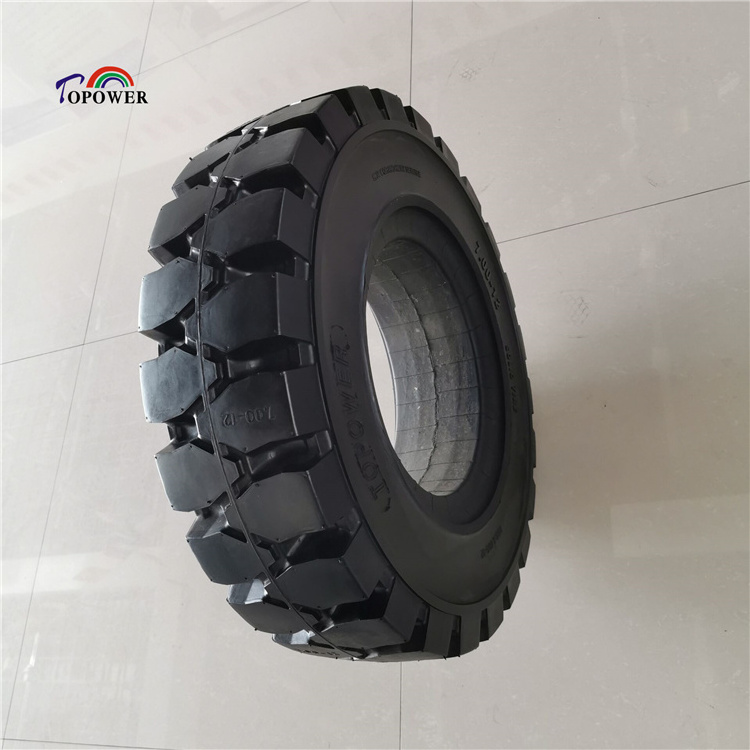 Resilient Solid Tyre For Forklift Tire 700 12