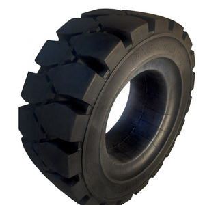 Topower Brand Good Performance 16X6-8 Strong Seizing Force Forklift Solid Tyre Company 16*6-8