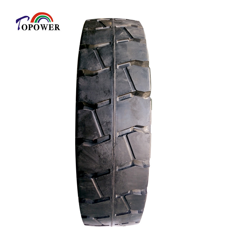 24 inch solid tyre tubeless 12.00-24 port tire used on ports and steel mill  container crane