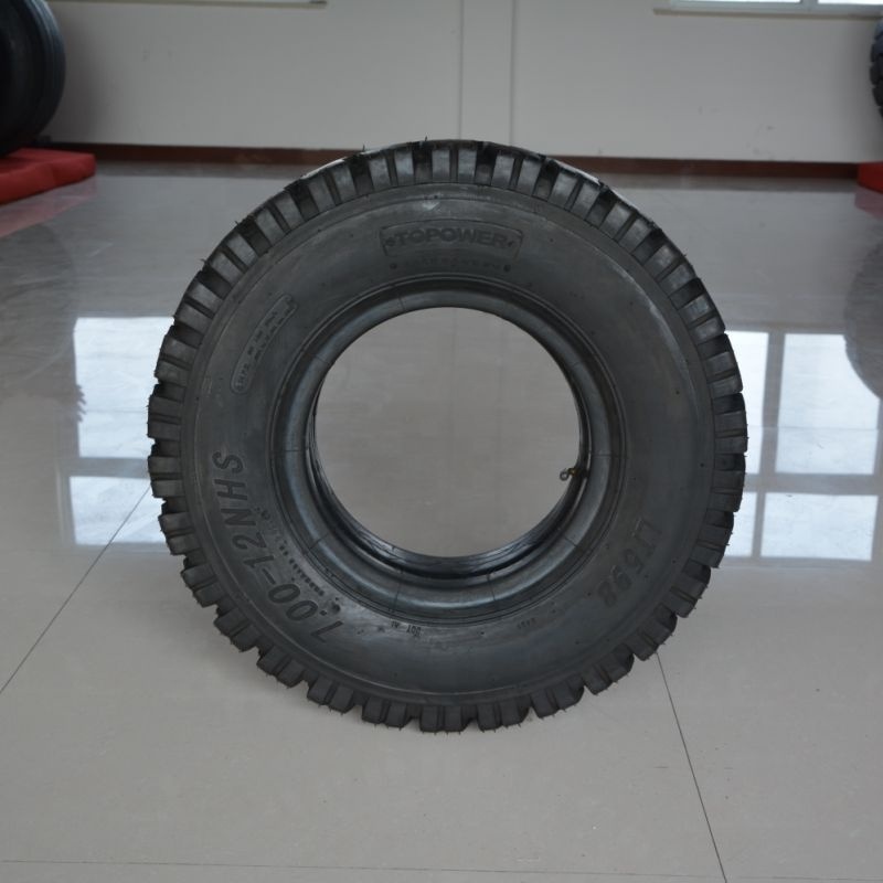 Forklift spare parts pneumatic forklift tire 700x12 700-12