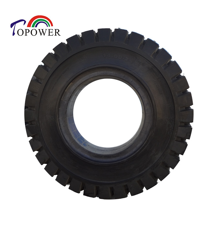 Industrial solid tyres 14.00-24 high loading capacity 1400 24 tires