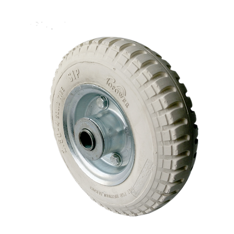 Trolley small pneumatic solid tire rubber wheel 2.50-4 wheelbarrow tire 250 4