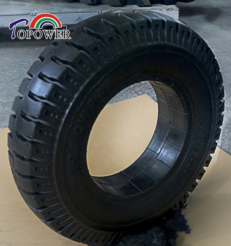 TOPOWER High quality trailer tire and wheel and  tire 4.00-8 tractor trailer tires