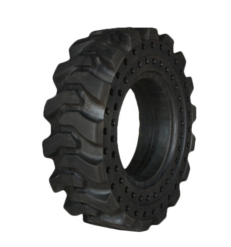 Backhoe tyres backhoe solid tire 10-16.5 12-16.5 14-17.5 8.25-16 14-24 for case caterpillar JCB John Deere New Holland Volvo