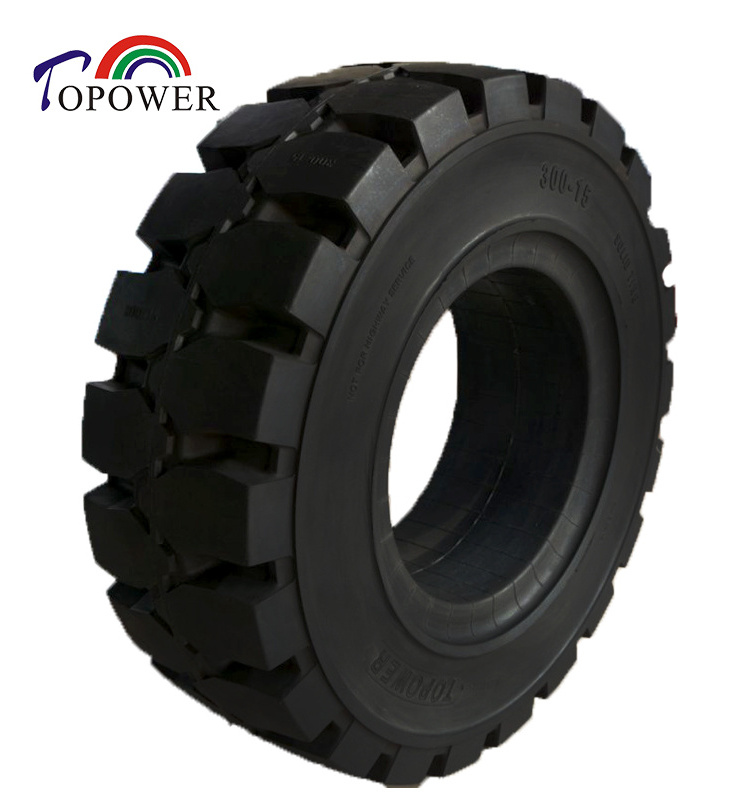 Factory Direct Supply 700*12 3.00-15 8.25 15 Solid Forklift Tyres Forklift Tires