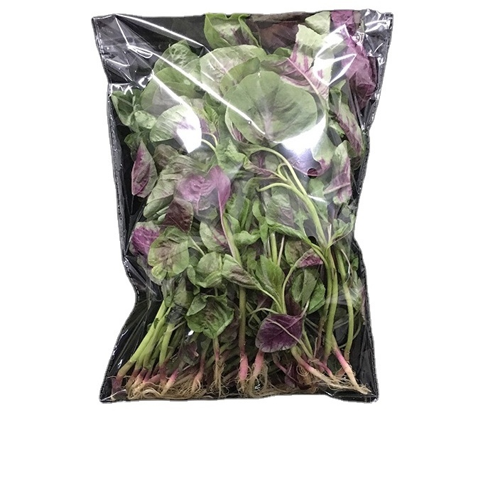 Clear BOPP micro-perforated plastic bag with holes for fresh vegetable