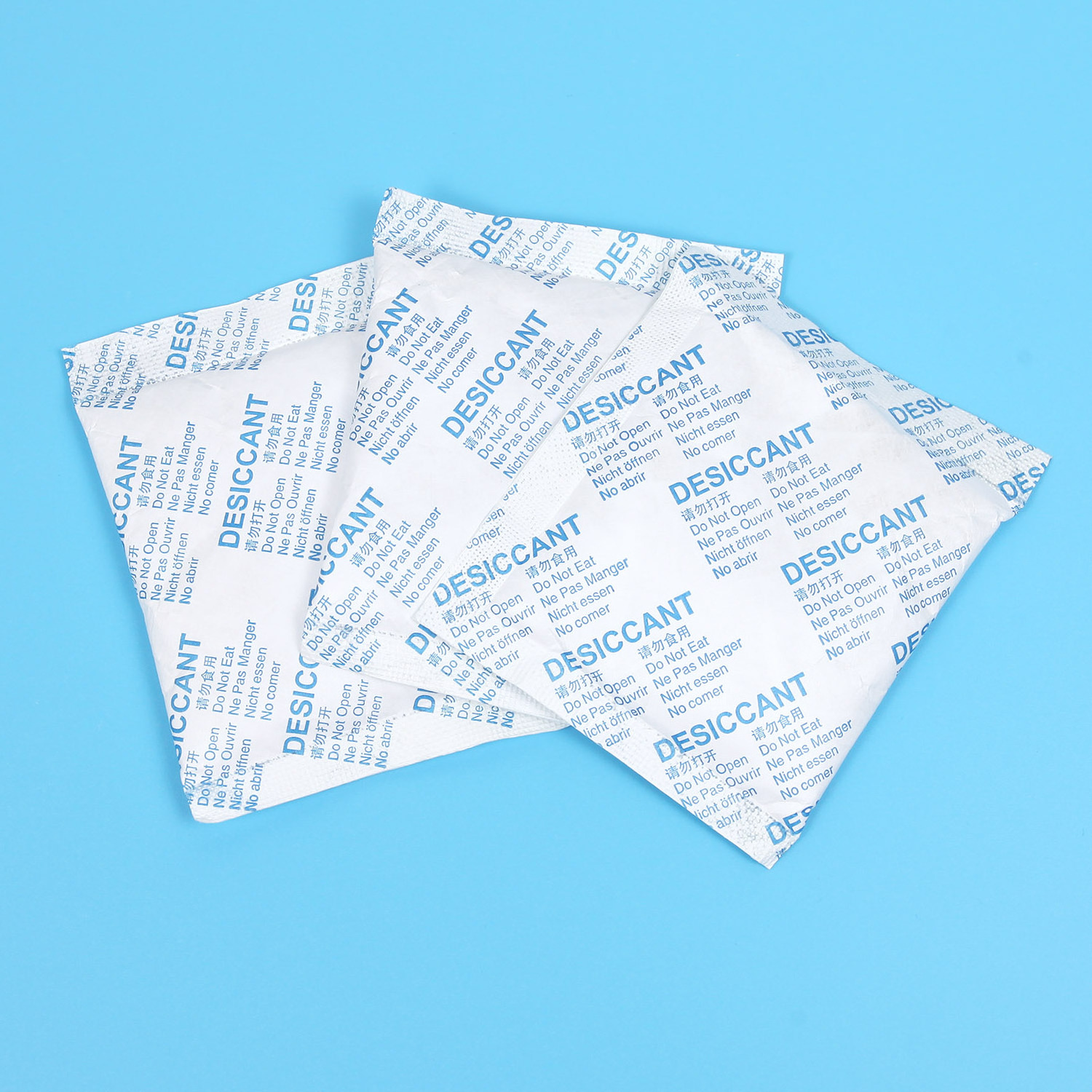 Super dry moisture absorber food grade silica gel desiccant bags with TYVEK paper