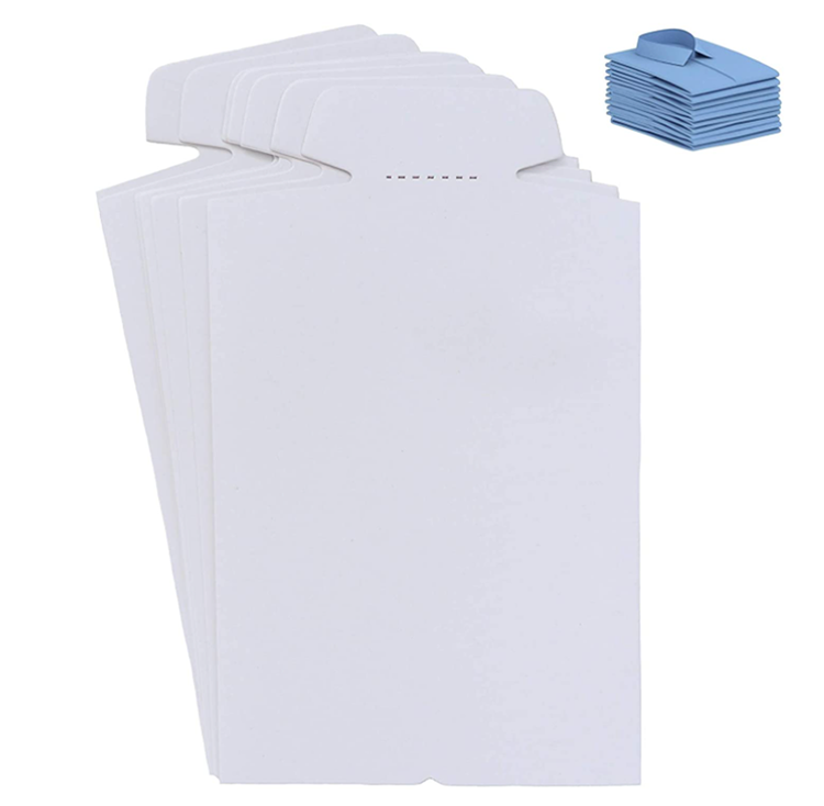 Factory Adult Collapsible Folding Cardboard Shirt Inserts Forms For Packing Organizing Laundry Folders