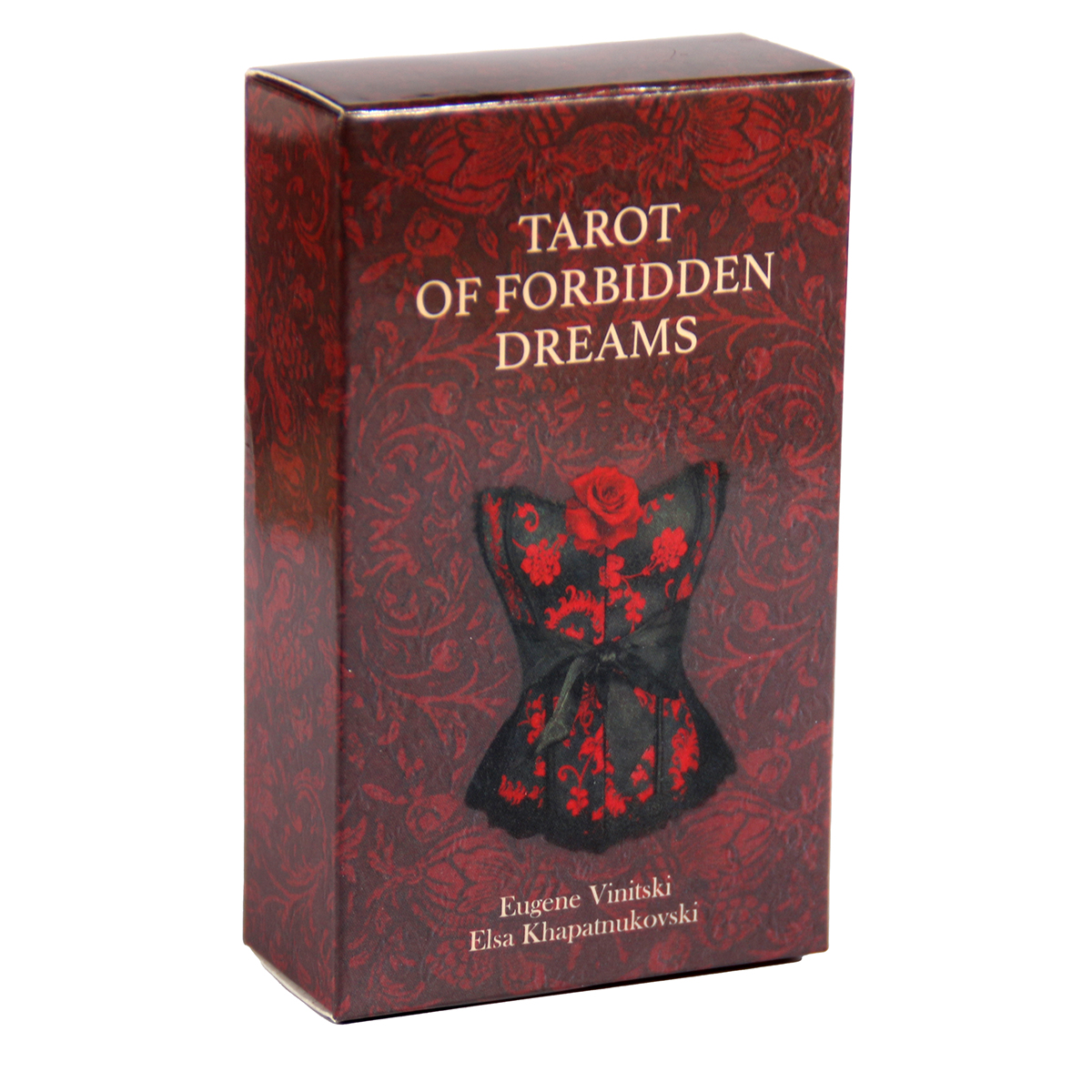 OEM Custom Printing Red Oracle Affirmation Cards Decks Set Tarot Cards With Guidebook