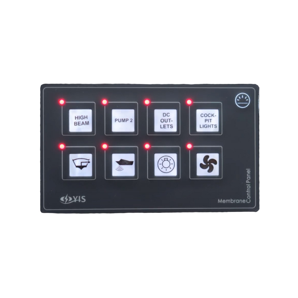 Custom embossed button metal dome touch panel keypads membrane keypad membrane switch graphic overlay membrane overlay