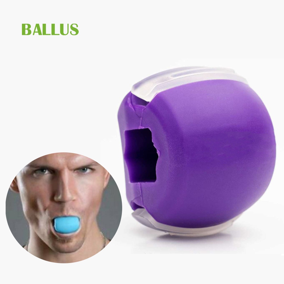 Promotional Fitness Ball Facial Silicone Jawline Jaw Line Exerciser For Mouth Neck Face