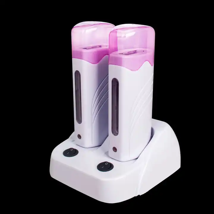 Depilatory Roll On Wax Warmer Kit For Facial Legs Body Hair Removal Epilator Machine Waxing Paper Roll-On Cartridge Wax