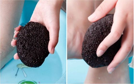 Promotional Free Sample Natural Lava Pumice Stone Foot Scrubber