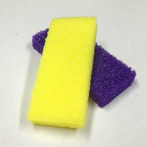 Wholesale Foot Care Tool Nail Salon Used Disposable Colorful PU Foot File Pads Mini Sponges Pumice Stone for Foot