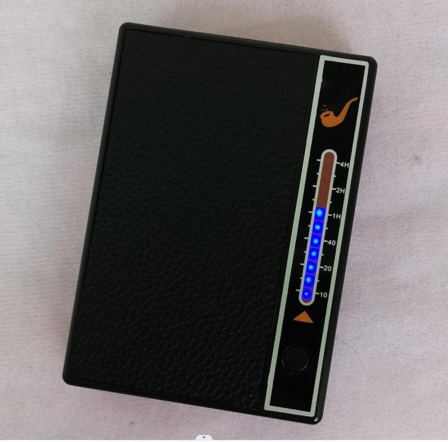 Etui  cigarette slim locking smoking box quit smoking cigarette case with timing control