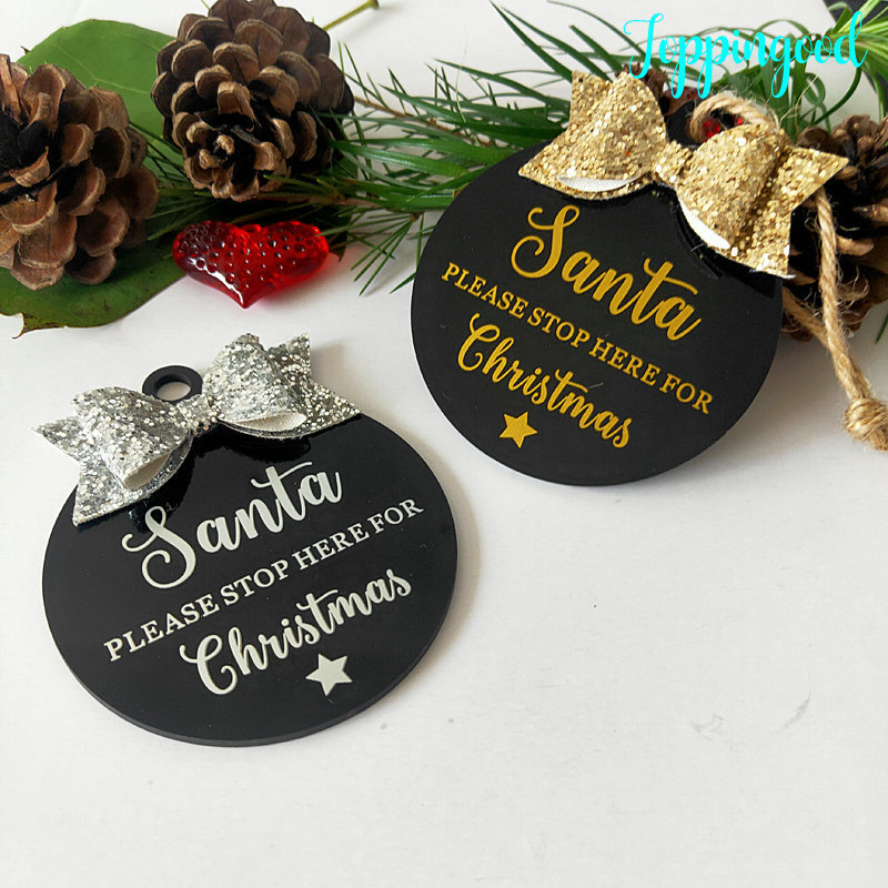 Personality Bulk Acrylic Christmas Decoration Ornaments