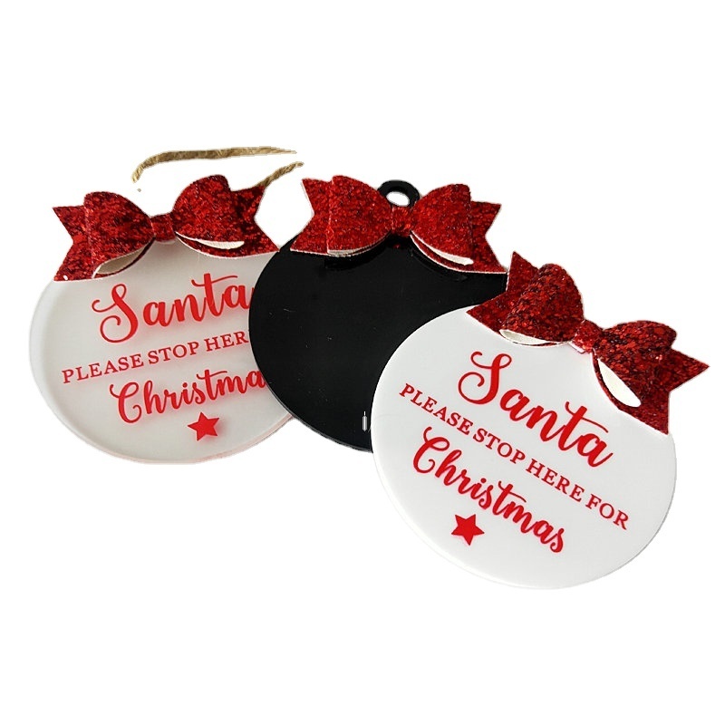 Personality Bulk Acrylic Christmas Decoration Ornaments