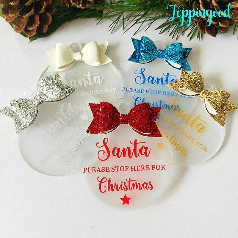 Personality Bulk Acrylic Christmas Decoration Ornaments