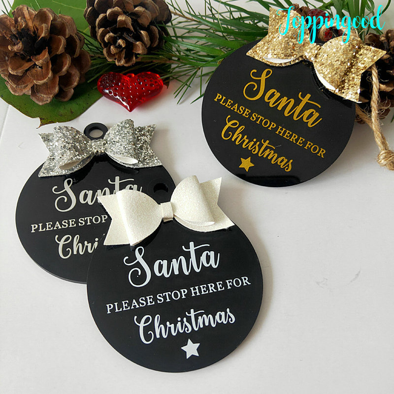 Personality Bulk Acrylic Christmas Decoration Ornaments