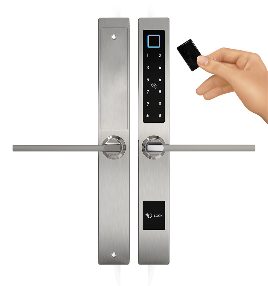 App Remote Control Electronic Digital Biometric Fingerprint Smart Lock Antitheft Doble Smart Gate Lock