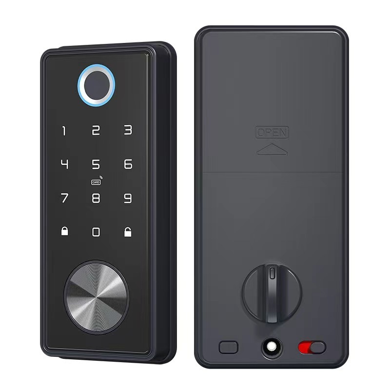 TOPTEQ T1 Smart Deadbolt Lock Intelligent Electronic Tuya TTlock NFC Digital Lock Deadbolt Lock Biometric Access