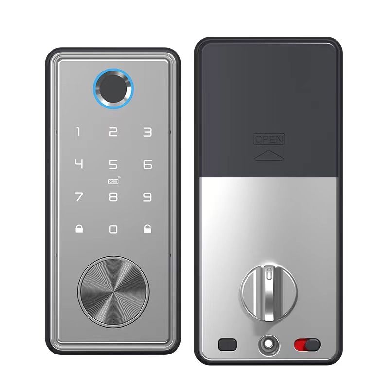 TOPTEQ T1 Smart Deadbolt Lock Intelligent Electronic Tuya TTlock NFC Digital Lock Deadbolt Lock Biometric Access